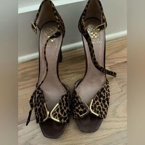 Vince Camuto cheetah heels